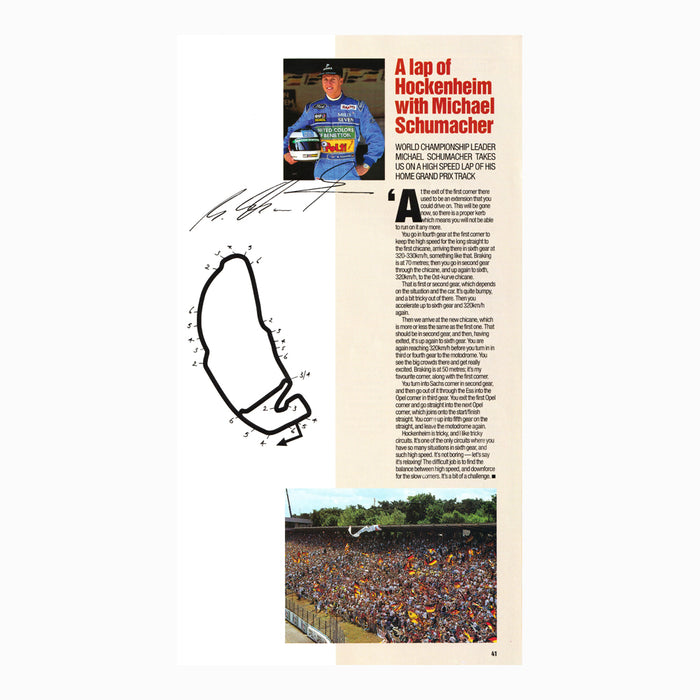 Programme - 1994 German Grand Prix