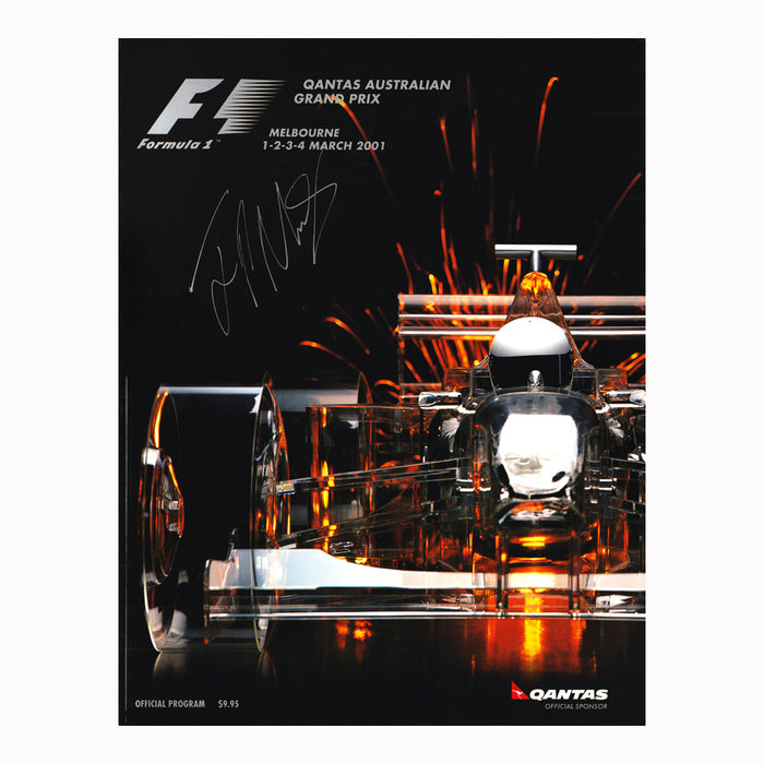 Programme - 2001 Australian Grand Prix Signed