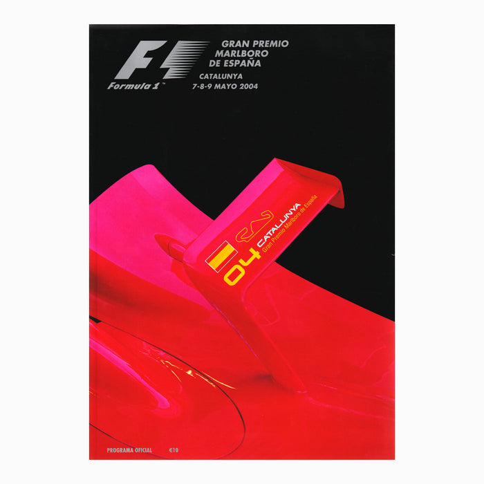 Programme - 2004 Spanish Grand Prix