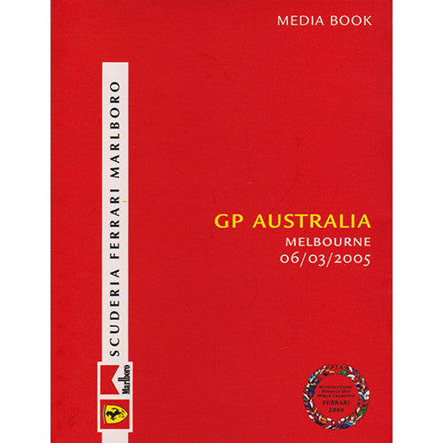 2005 Ferrari F1 Media Book