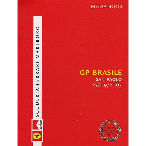 2005 Ferrari F1 Media Book