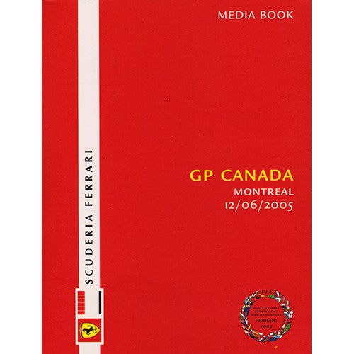 2005 Ferrari F1 Media Book