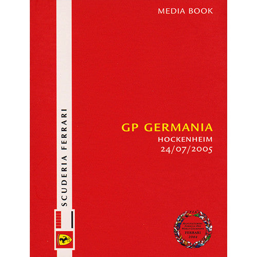 2005 Ferrari F1 Media Book