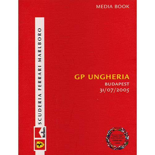 2005 Ferrari F1 Media Book