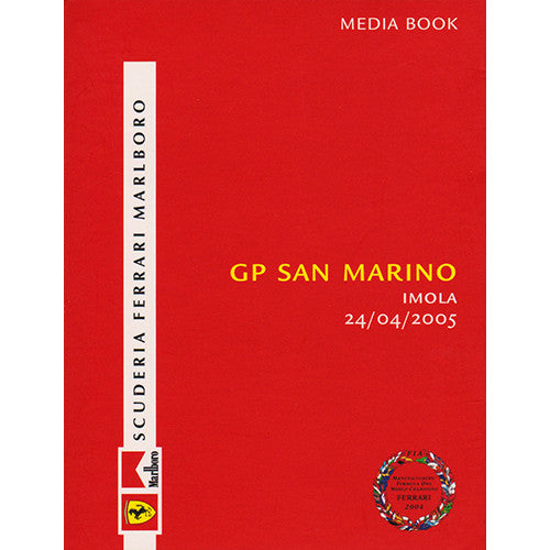 2005 Ferrari F1 Media Book