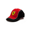 Ferrari Scudetto Black & Red Cap