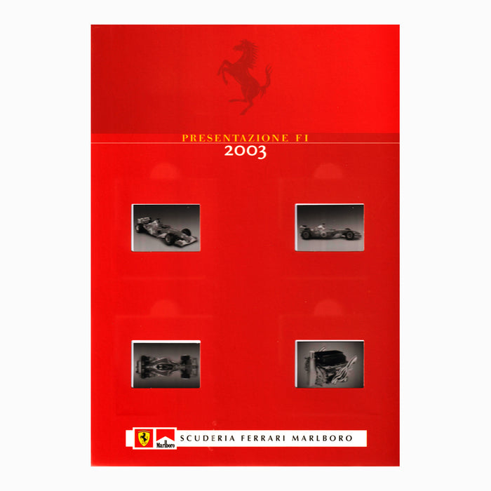 Ferrari F2003-GA Presentation Press Pack