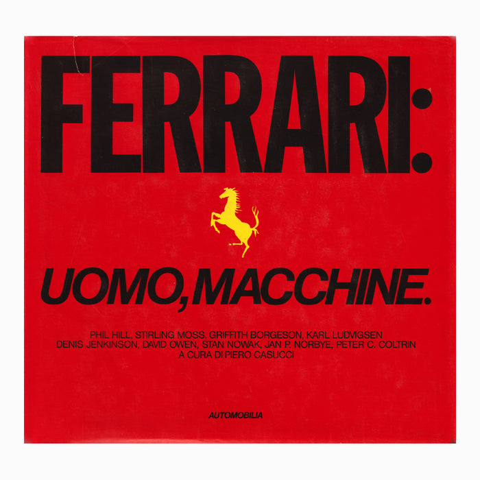 Book - Ferrari Uomo, Macchine Edited by Piero Casucci