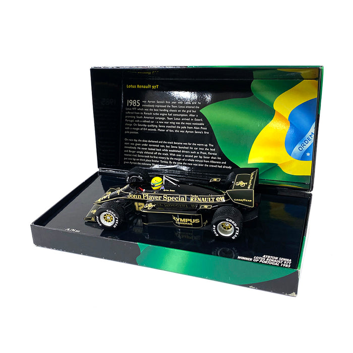 Minichamps 1/18 1985 Lotus 97T Senna Estoril 540851892