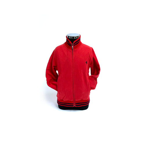 Ferrari Kids Zip Fleece Jacket Red REDUCED