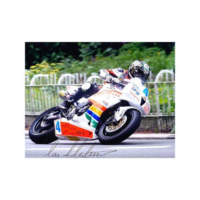 Ian Hutchinson Signed photograph MEM965