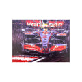 McLaren Hamilton 2007 by Nicholas Watts - Greetings Card NWC045