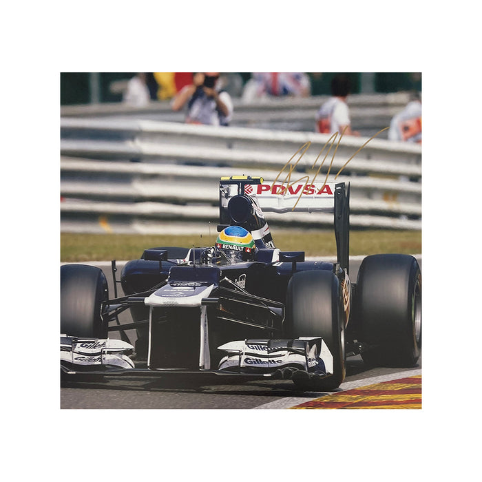 Bruno Senna Signed photograph MEM1009