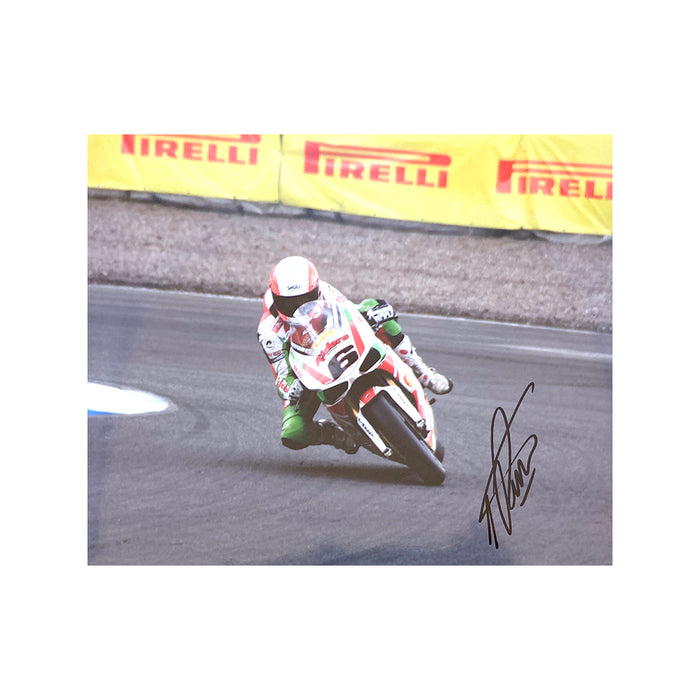 Michael Rutter Signed photograph MEM1008