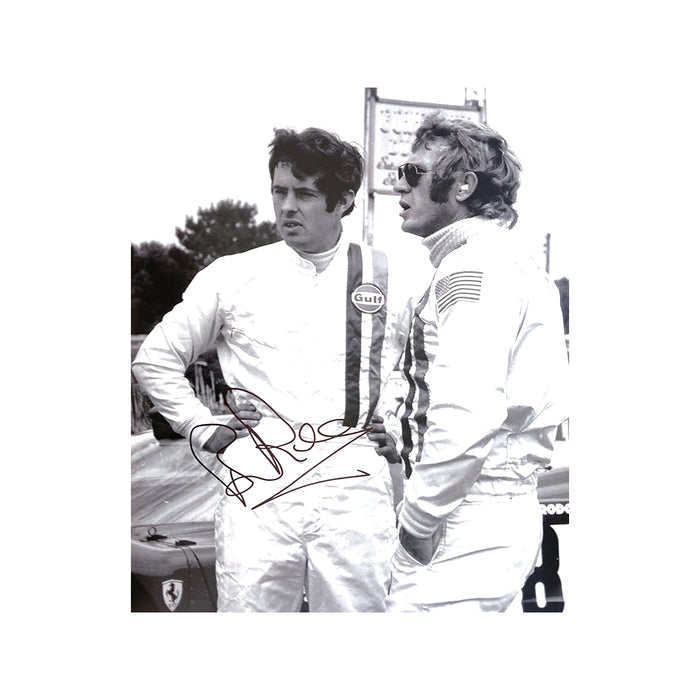 Brian Redman Signed photograph MEM1003