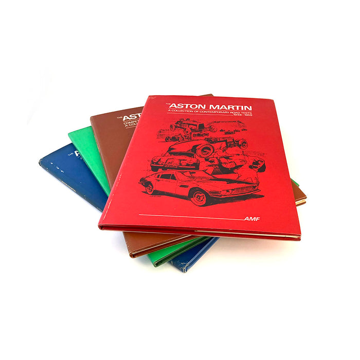 Aston Martin Road Tests Vol 1-4 Books