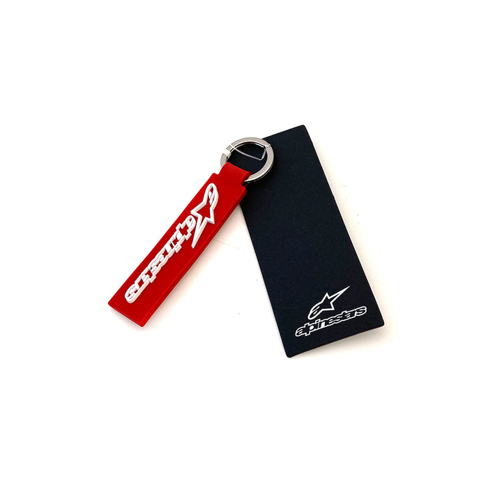 Alpinestars Horizontal Keyring Red