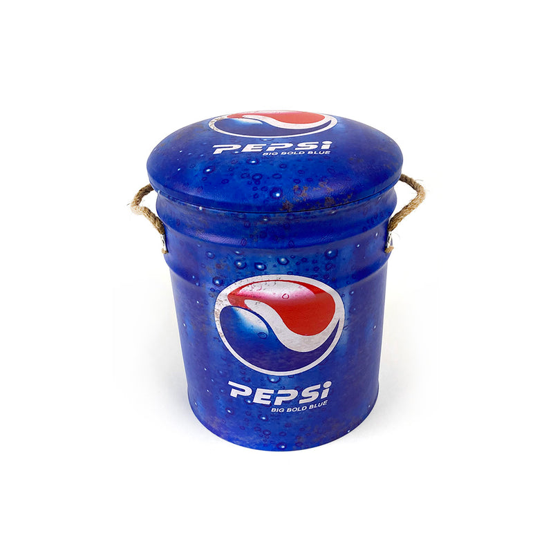 Pepsi Retro Storage Bin Stool - Large