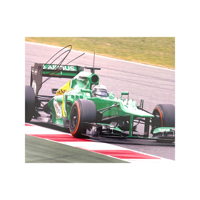 Giedo van der Garde Signed photograph MEM1051