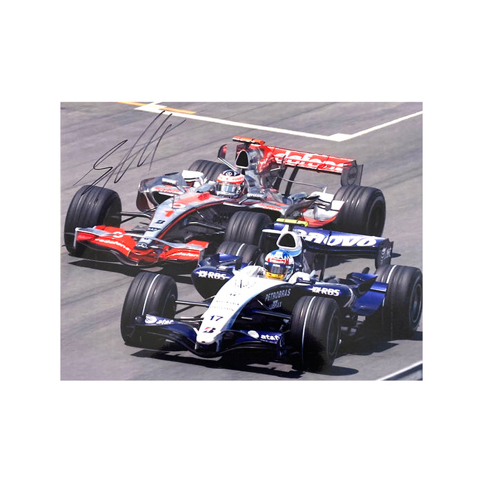 Alex Wurz Signed photograph MEM1044