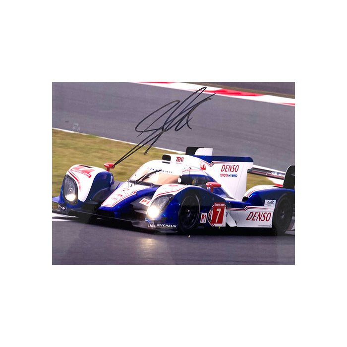 Alex Wurz Signed photograph