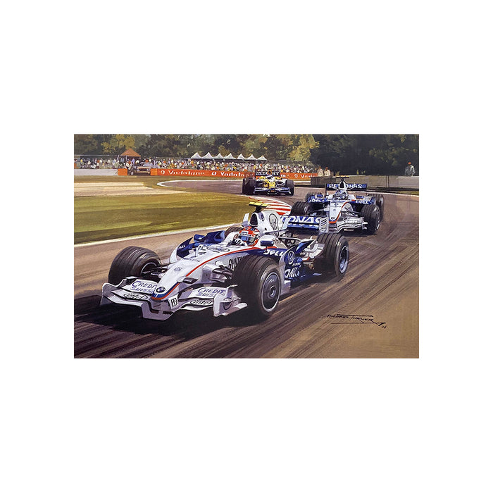 2008 Canadian Grand Prix by Michael Turner - Greetings Card MTC204