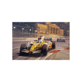 2008 Singapore Grand Prix by Michael Turner - Greetings Card MTC205
