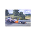 2009 Hungarian Grand Prix by Michael Turner - Greetings Card MTC209
