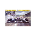 2010 Hungarian Grand Prix by Michael Turner - Greetings Card MTC216