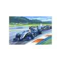 2015 Austrian Grand Prix by Michael Turner - Greetings Card MTC240