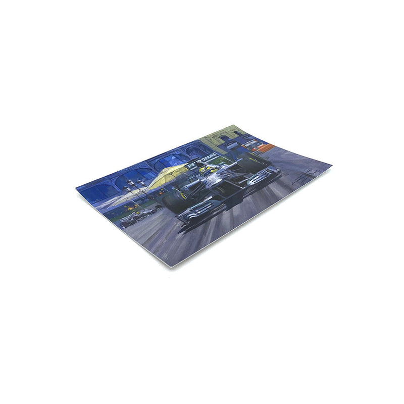 2013 Monaco Grand Prix by Michael Turner - Greetings Card MTC230