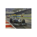 2012 Chinese Grand Prix by Michael Turner - Greetings Card MTC225