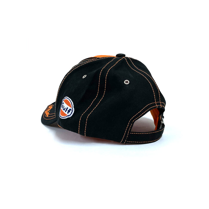 Black & Orange 69 Gulf Cap