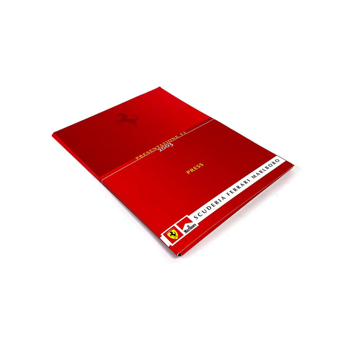 Ferrari F2003-GA Presentation Press Pack