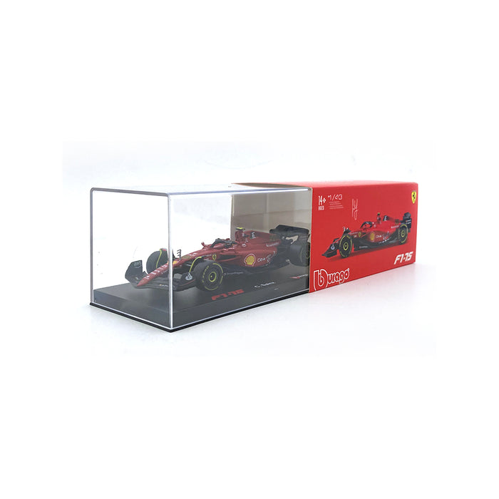 Burago Collectable 1/43 2022 Ferrari SF-75 Sainz 1836831 REDUCED