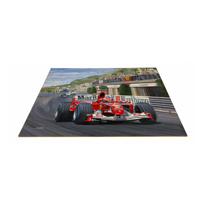 Andrew Kitson - Michael Schumacher Monaco 2004 Original REDUCED