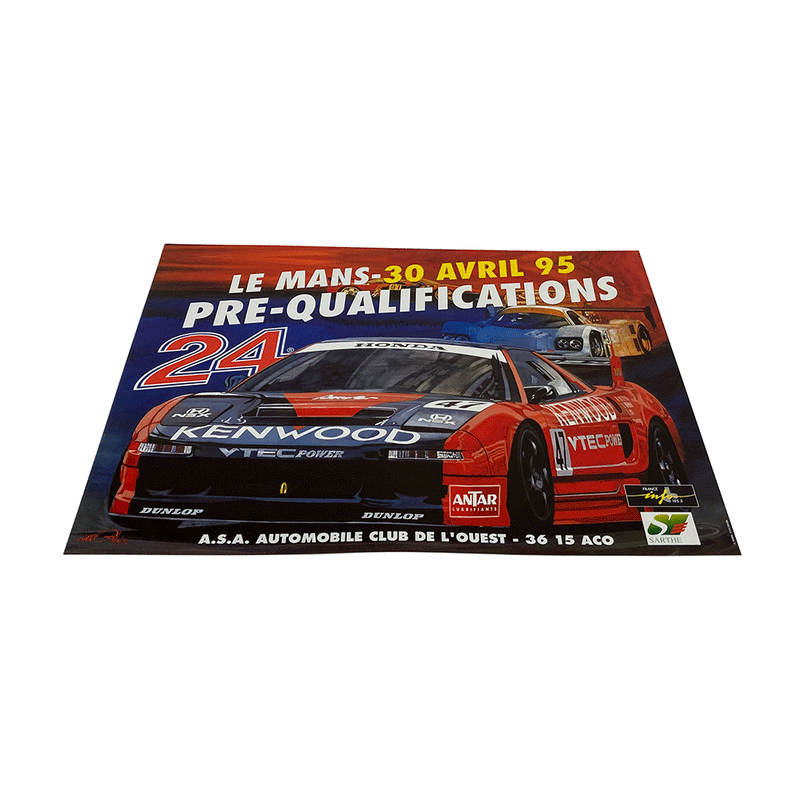 Le Mans 1995 Prequalifying Poster