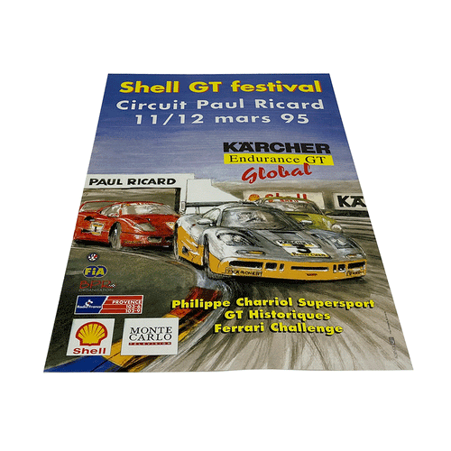 Paul Ricard GT Festival 1995 Poster