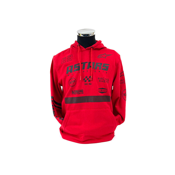 Alpinestars Multi Race Hoodie Red