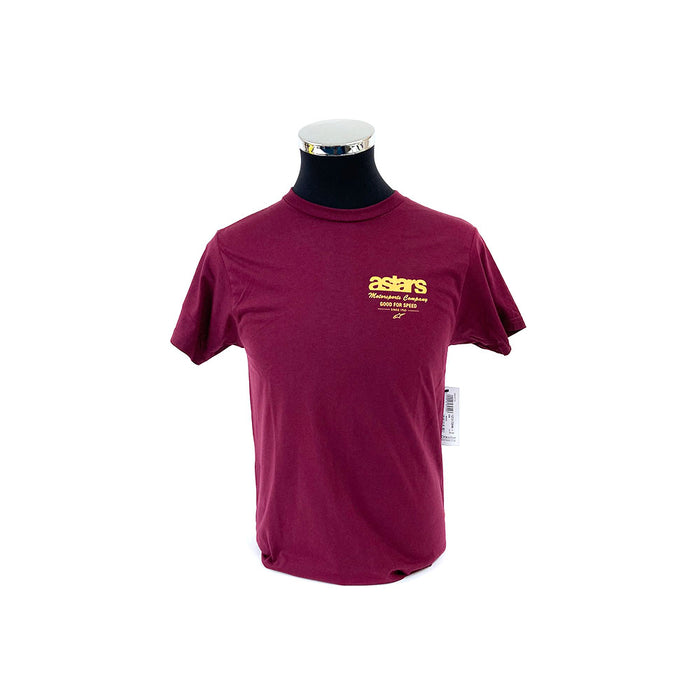 Alpinestars Sign Up T-shirt Maroon