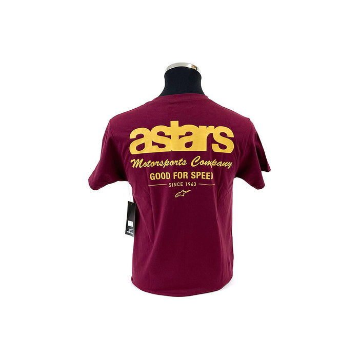 Alpinestars Sign Up T-shirt Maroon