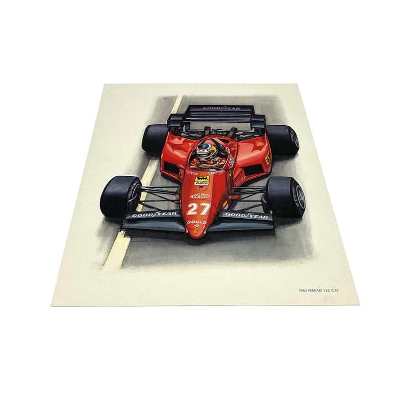 Paolo d'Alessio - 1984 Ferrari 126 C4