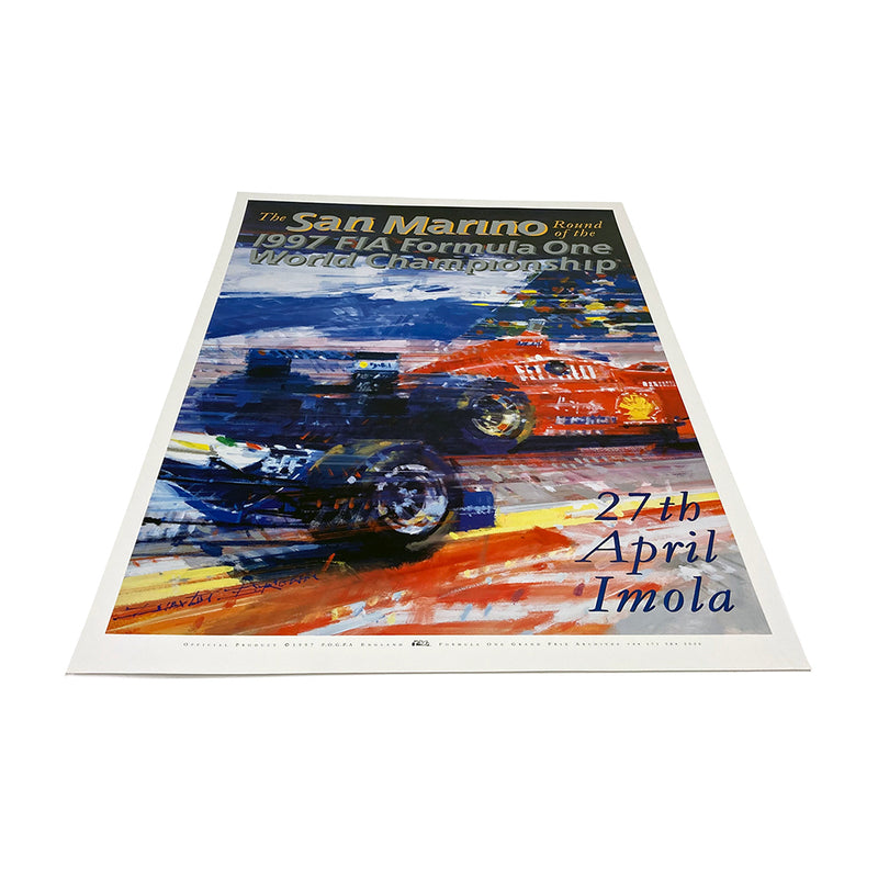 San Marino GP 1997 Official F1 Poster