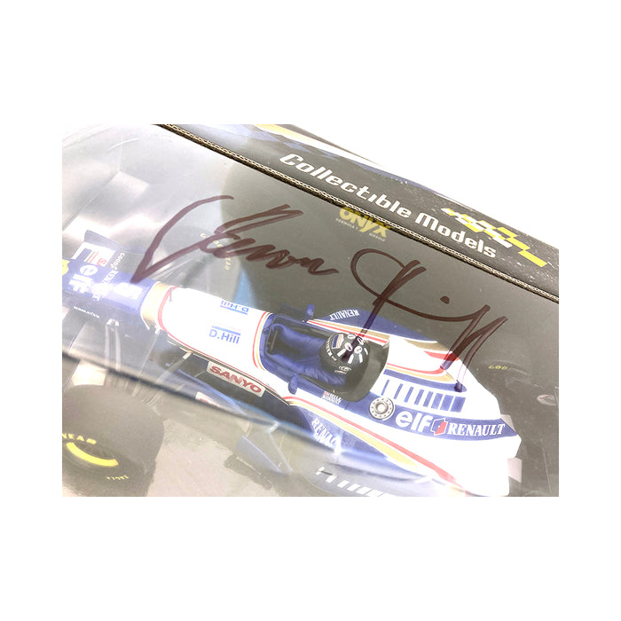 Onyx 1/18 1995 Williams FW17 Signed by Hill 6001