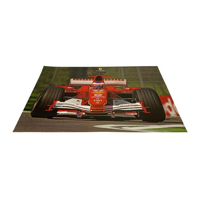 Ferrari F2005 Rubens Barrichello Poster