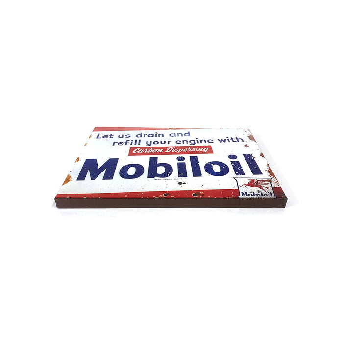 Mobil Oil Metal Sign