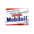Mobil Oil Metal Sign