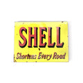 Shell Metal Sign