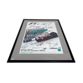 Malaysian Grand Prix 22 Driver Signed Poster
