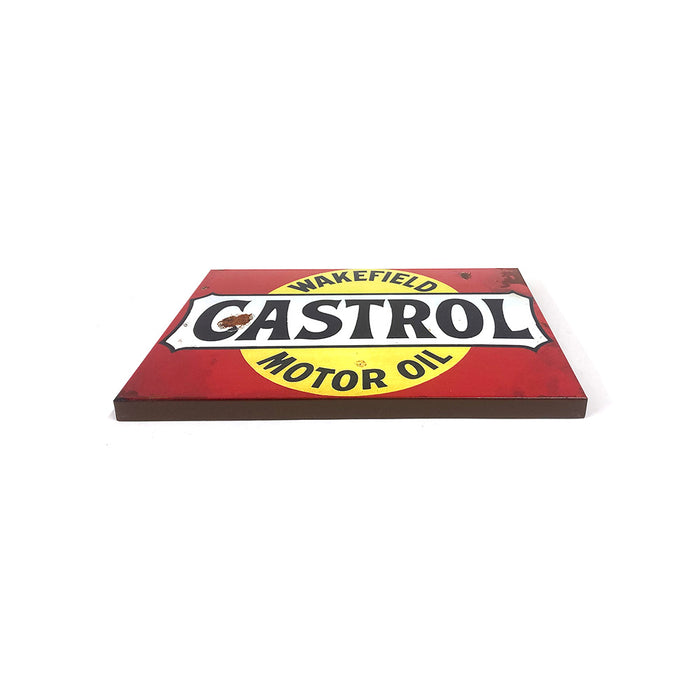 Castrol Metal Sign